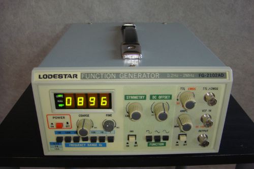 LODESTAR FUNCTION GENERATOR  FG-2102AD