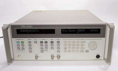 Hp agilent keysight 8625a 300 khz to 3 ghz synthesized rf sweep generator for sale