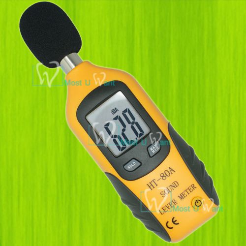 Digital Sound Level Meter Handheld Sound Audio Meter 35-130dB 3dB Accuracy CE