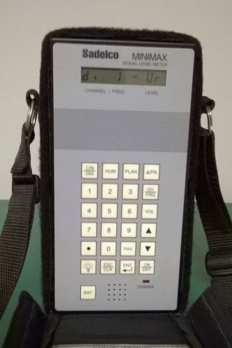 Sadelco MiniMax M Signal Level  Meter