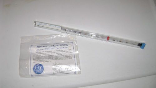 Laboratory Thermometer Ertco Barnstead ever safe N16B -20+110c EUC serial# 13173