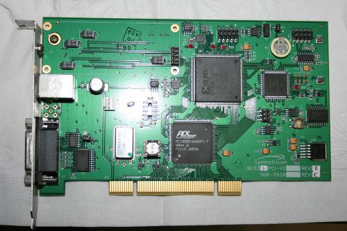 Datum / symmetricom bc635pci-v2 time &amp; frequency processor card, pci for sale