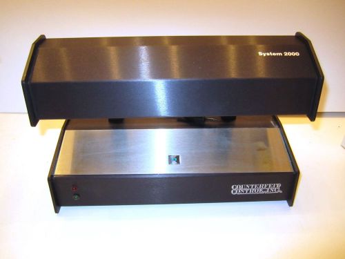 Counterfeit bill dectector control system 2000 w uv magnetic acutrace senso rnew for sale