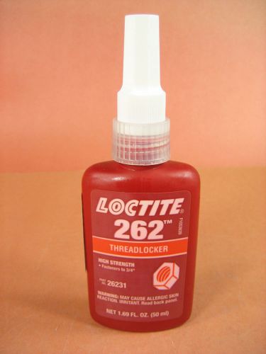 Loctite  -  262   Up to 3/4&#034; Bolts High Strength Threadlocker Adhesive 1.69 OZ