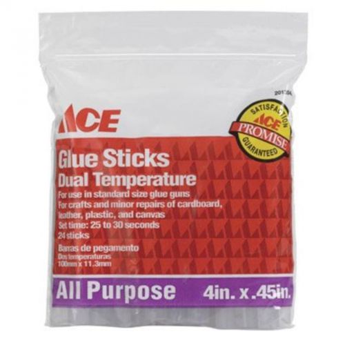 4&#034; All-Purpose Glue Gun Glue Sticks Bag Of 24 Stanley Hot Glue Guns 2013548A