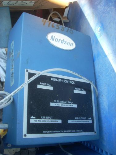 Nordson hot melt run up control part number 4765510 for sale