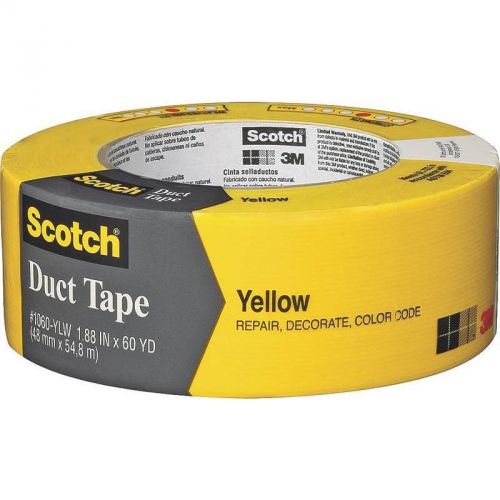 Yellow duct tape 1.88&#034;x 60yd 3m duct 1060-ylw-a 051131982192 for sale