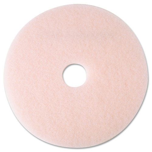 3m mmm25857 eraser burnish floor pad 3600 19&#034; pink 5 count for sale