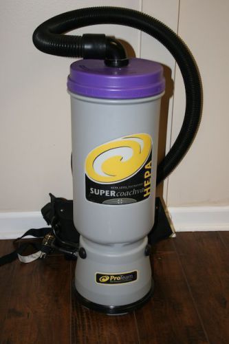 Pro team backpack vacuum for sale