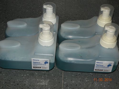 Ecolab DigiClean Antibacterial Foam Hand Soap-750 mL 4 Pack