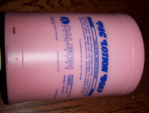 Pac lotion soap calgon 1gal dispenser bottle pink hand machine shop hot rod new for sale