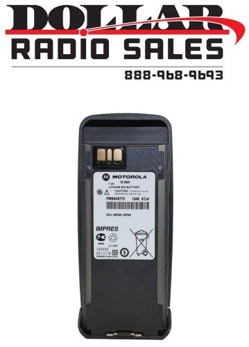 New OEM Motorola PMNN4077 Li-Ion High Cap Battery XPR6350 XPR6550 XPR6500 XPR