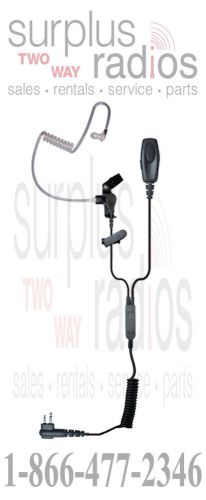 Patriot noise canceling surveillance headset motorola cp185 cp200 pr400 bpr40 for sale