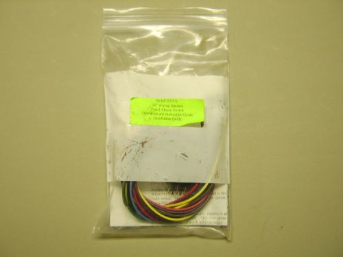 36&#034; wiring Harness Panel - Mount Switch w/op and instructions