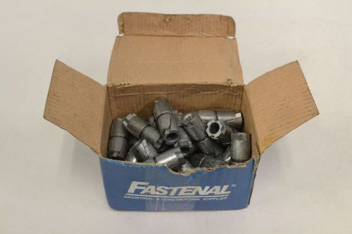 LOT 26 NEW FASTENAL 51143 DOUBLE ANCHOR 3/8IN BOLT 3/4IN DRILL SIZE ZINC B319322