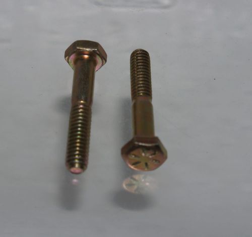 Grade 8 bolt hex head 1/4-20 x 1  yellow zinc25 psc  parts kit for sale