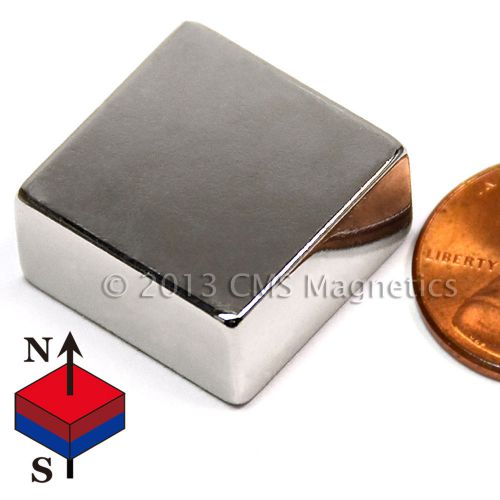 N45 Rectangular Neodymium Magnet 3/4x3/4x3/8&#034; Rare Earth Magnets 200 PC