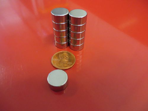 50 Large 1/2 x 1/4 inch Neodymium Disc Magnets Super Strong Rare Earth Magnet