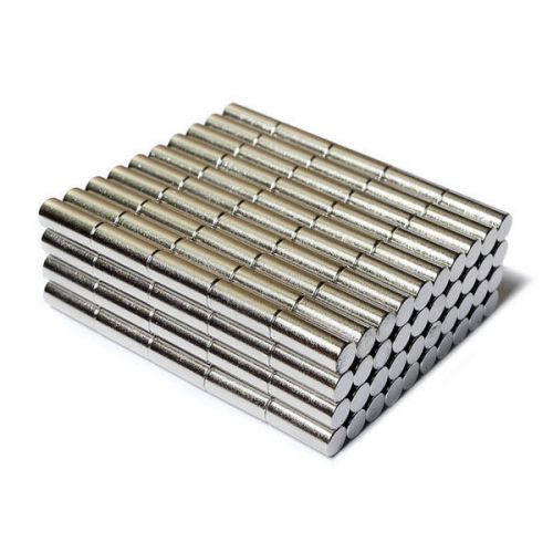 200pcs 7/32&#034; x 17/32&#034; cylinder 6x14mm neodymium magnets craft permanent n35 for sale