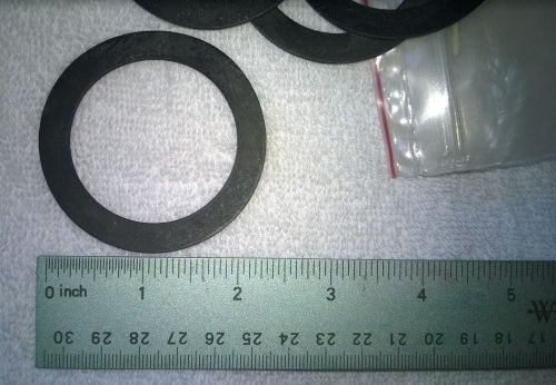 Rubber Washers Package of 25 -NEW 16p 2.49 x 1.681