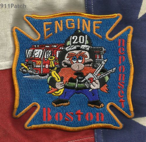 BOSTON, MA - Engine 20 Neponset FIREFIGHTER Patch