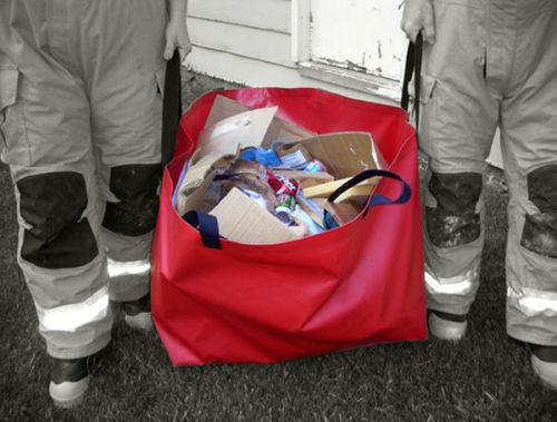 Rubble bag - fire scene overhaul clean up bag for sale