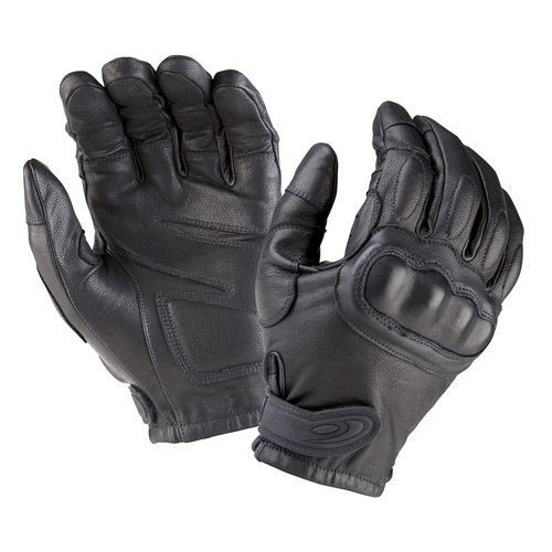 Hatch SOG-HKL100 HK Operator Tactical Leather Gloves w/ Kevlar Large Black