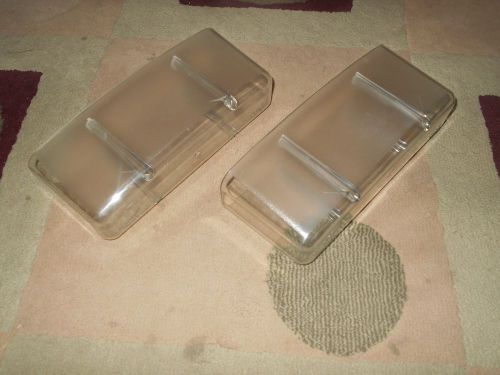 911EP MILLENNIUM END CAP X 2 USED SET HAS CRACKS