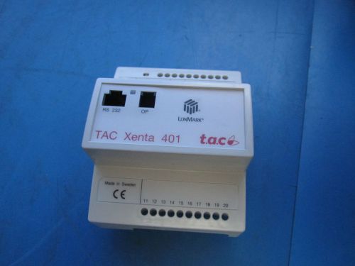 TAC 0-073-0101-2 XENTA 401 Digital Programmable Controller SN 018193599 No Box