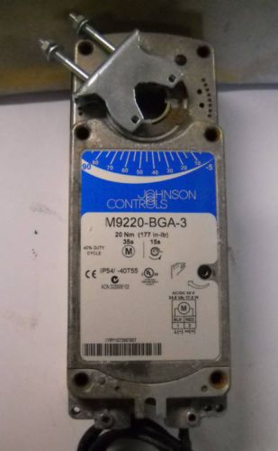 Brand new johnson controls m9220-bga-3 electric spring-return actuators on/off for sale