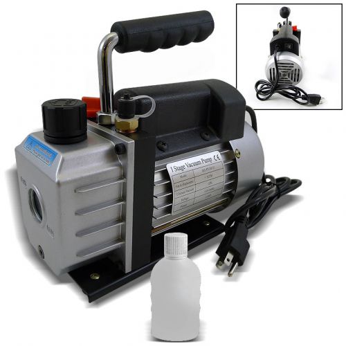 3cfm electric vacuum pump refrigerant r410a r134a hvac deep vane air conditioner for sale