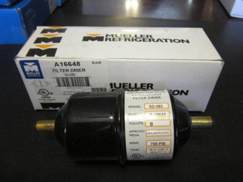 New drymaster  mueller streamline filter drier a16648 sd-082 for sale