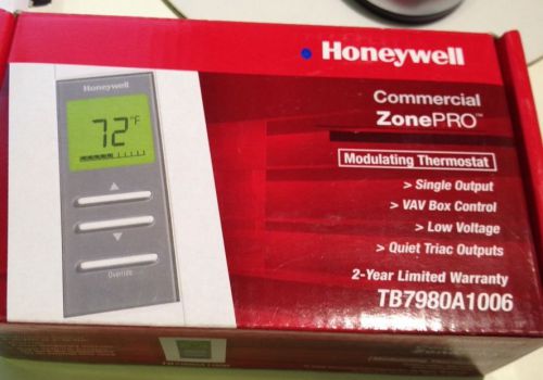Honeywell tb7980a1006 modulating thermostat,2 addition outputs for sale