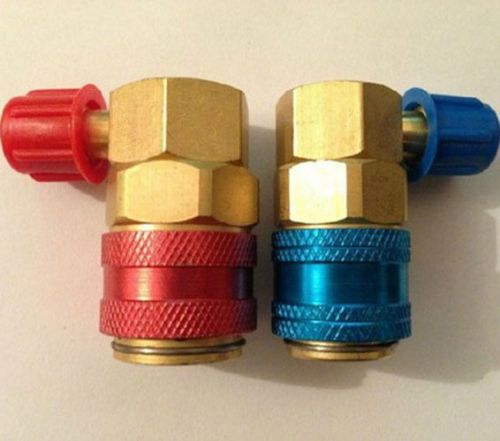 Auto ac system r134a quick connectors/adapters/couplers low high set hvac freon for sale