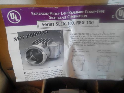 Papailias slex-100 / rex-100 explosion proof light for sale