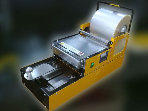 DeltaWrap 300 Semi Automatic CD and DVD Overwrapping Machine