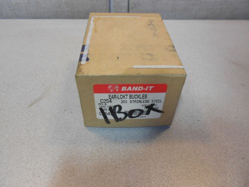 Band-It Ear-Lokt Buckles C254 1/2&#034; Stainless Steel