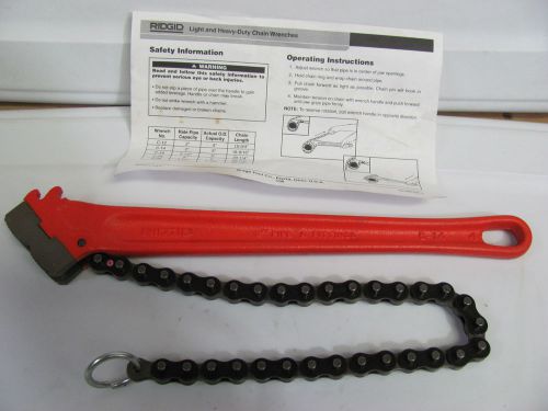 NEW Ridgid 31315 C14 Heavy Duty Chain Wrench Professional Rigid USA 2&#034; Capacity