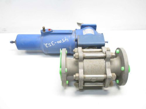 New pittsburgh brass ps-130 3 in pneumatic stainless flanged ball valve d482047 for sale