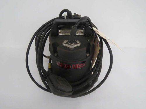 Red lion rl52svx sewage 115v-ac 1/2hp 112gpm submersible pump b442833 for sale