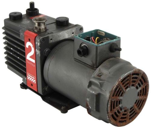 Edwards e2m2 2 two stage 220/240v rotary vane dual stage high vacuum pump repair for sale