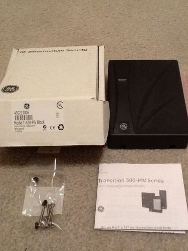 GE Security T-520-PIV Multi Technology Access Reader Transition 500-PIV Series