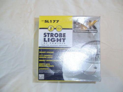 Brk 120v ac powered hearing impaired smart strobe light #sl177 12 available for sale