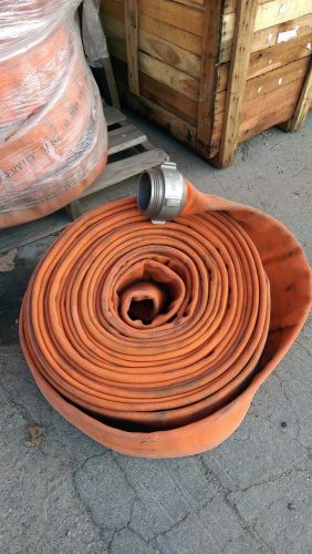 100 ft FIRE HOSE - 4&#034; Coupling - 300 PSI multi Purpose for water pumping