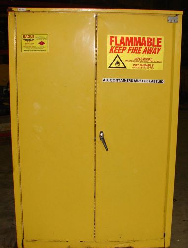 Eagle 1945 fire safety cabinet 45 gallon 43&#034; x 65&#034; x 18&#034; ***xlnt*** for sale