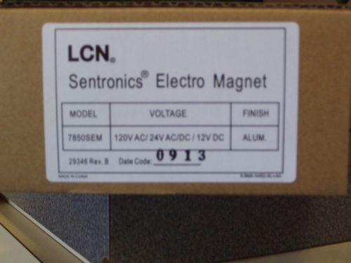 LCN Sentronics Electromagnet 7850SEM Aluminum