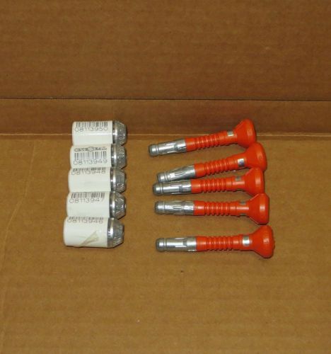 Lot of (5) ONESEAL High Security Container Seals - T06