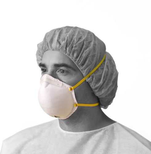 N95 cone style particulate respirator mask filter case of 24 boxes 20pc/box for sale