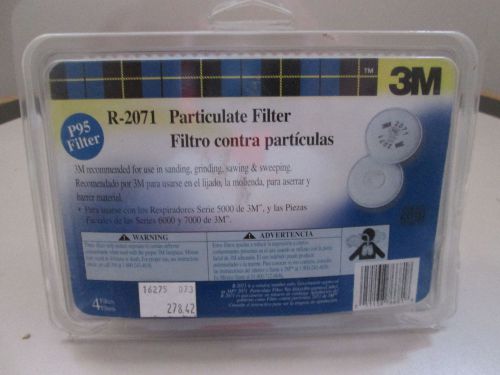 4 PACKS 3M P95 FILTER R-2071 PARTICLATE FILTER