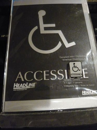 U.S. Stamp &amp; Sign Century Handicap Accessible Sign Brand New
